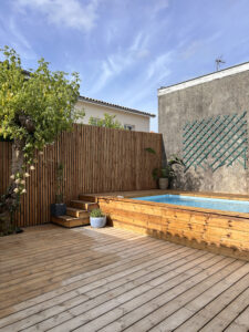 Terrasse et contour Piscine Talence